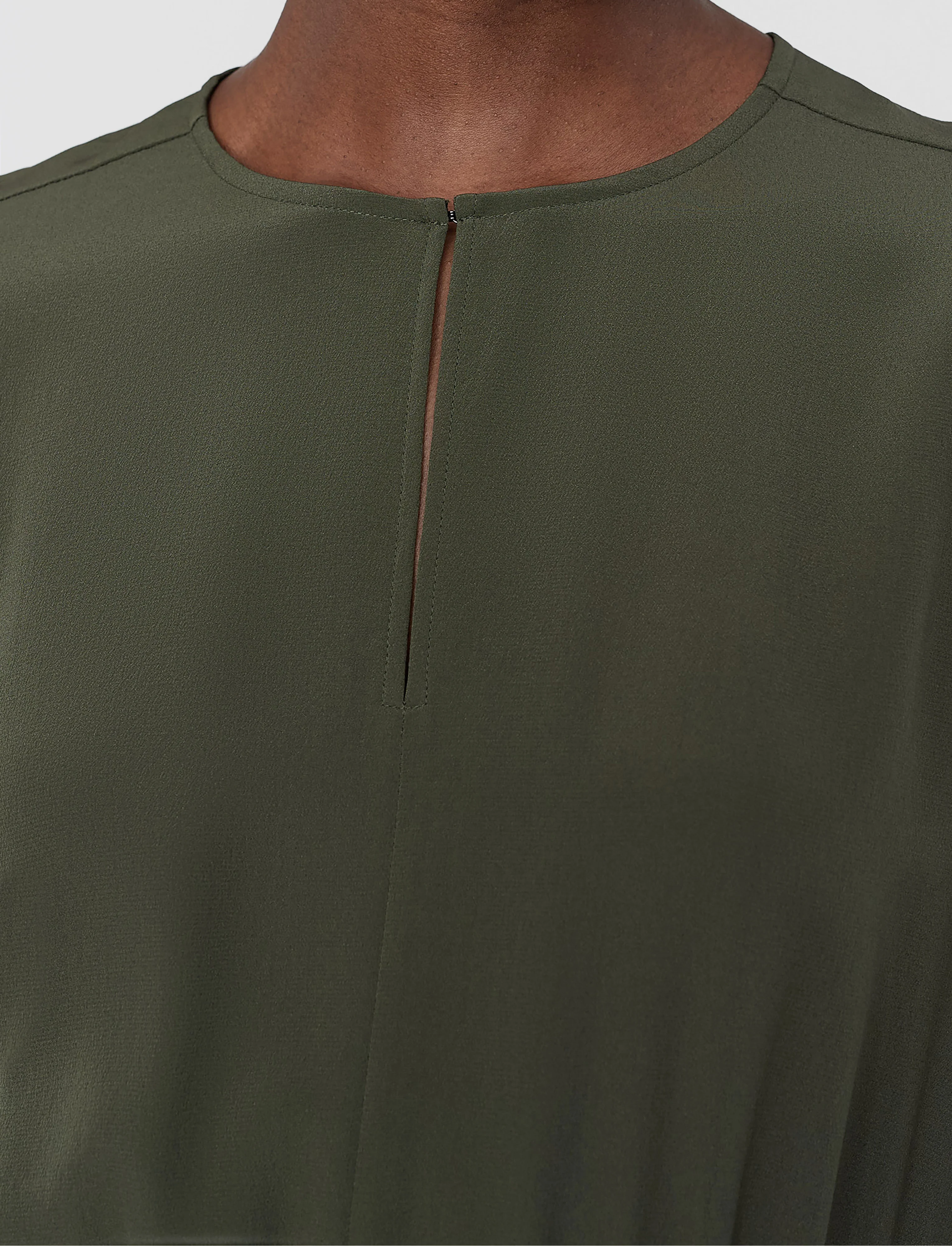 Silsila Crepe de Soie Silk Dress - Image 4
