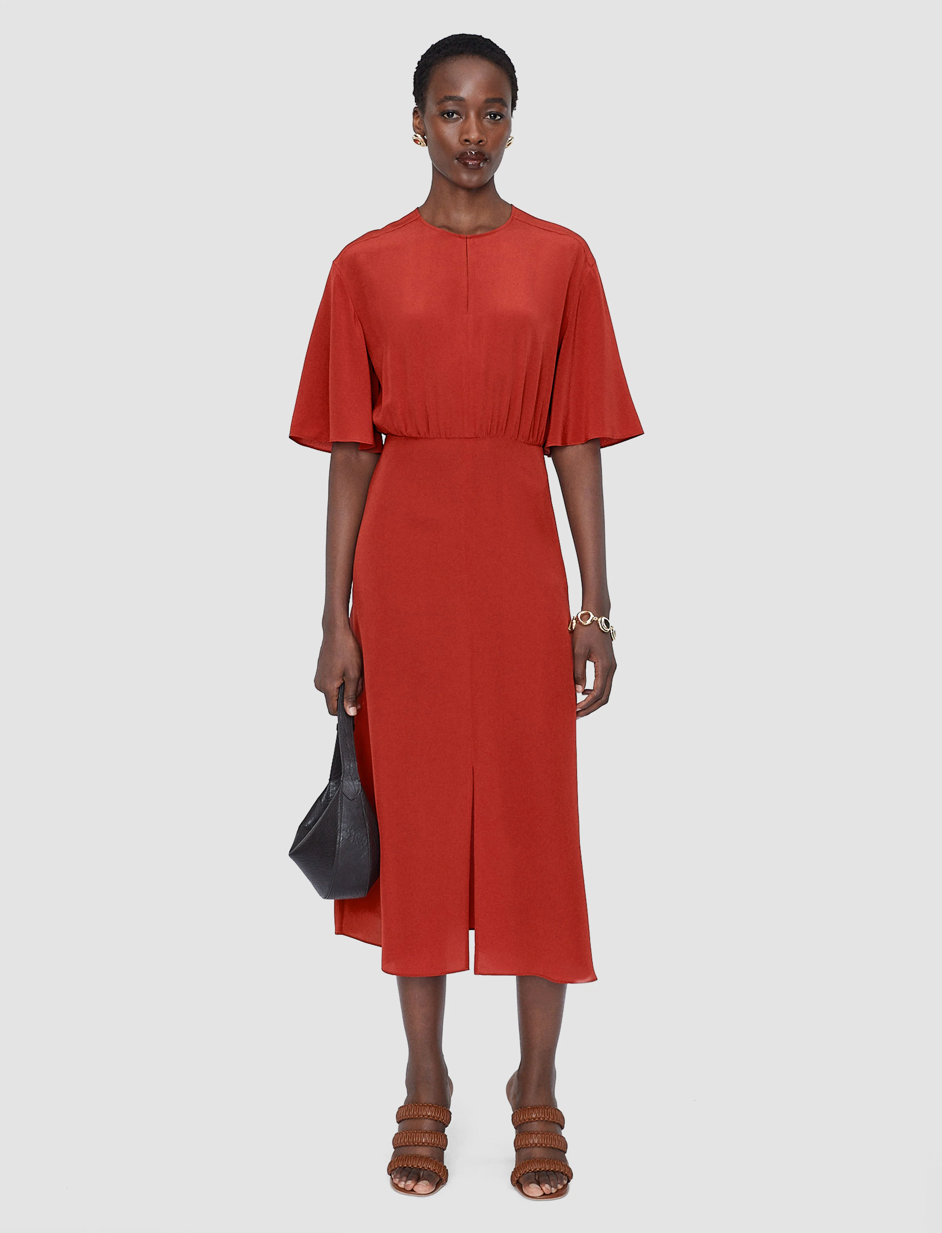 Silsila Crepe de Soie Silk Dress - Image 2