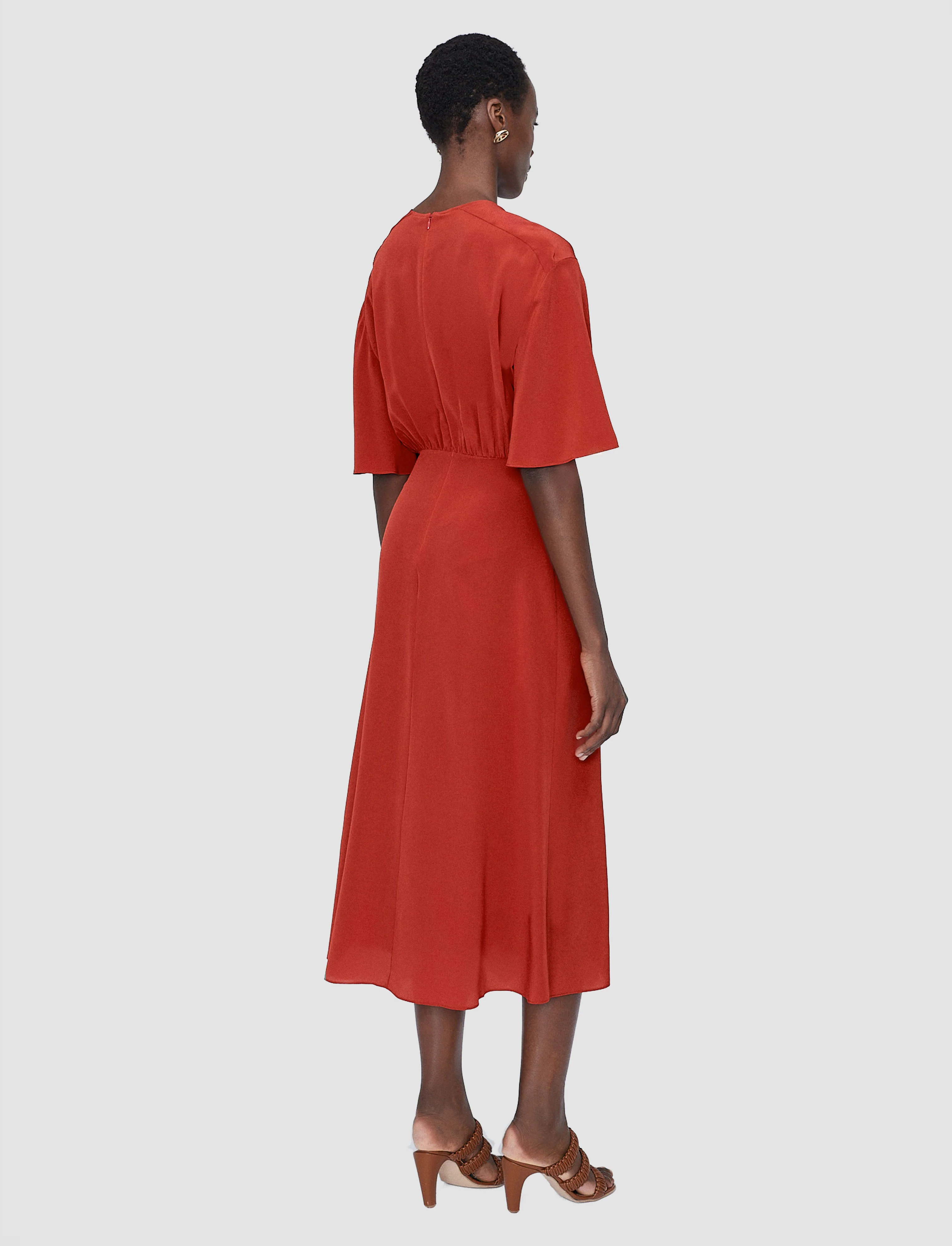 Silsila Crepe de Soie Silk Dress - Image 3