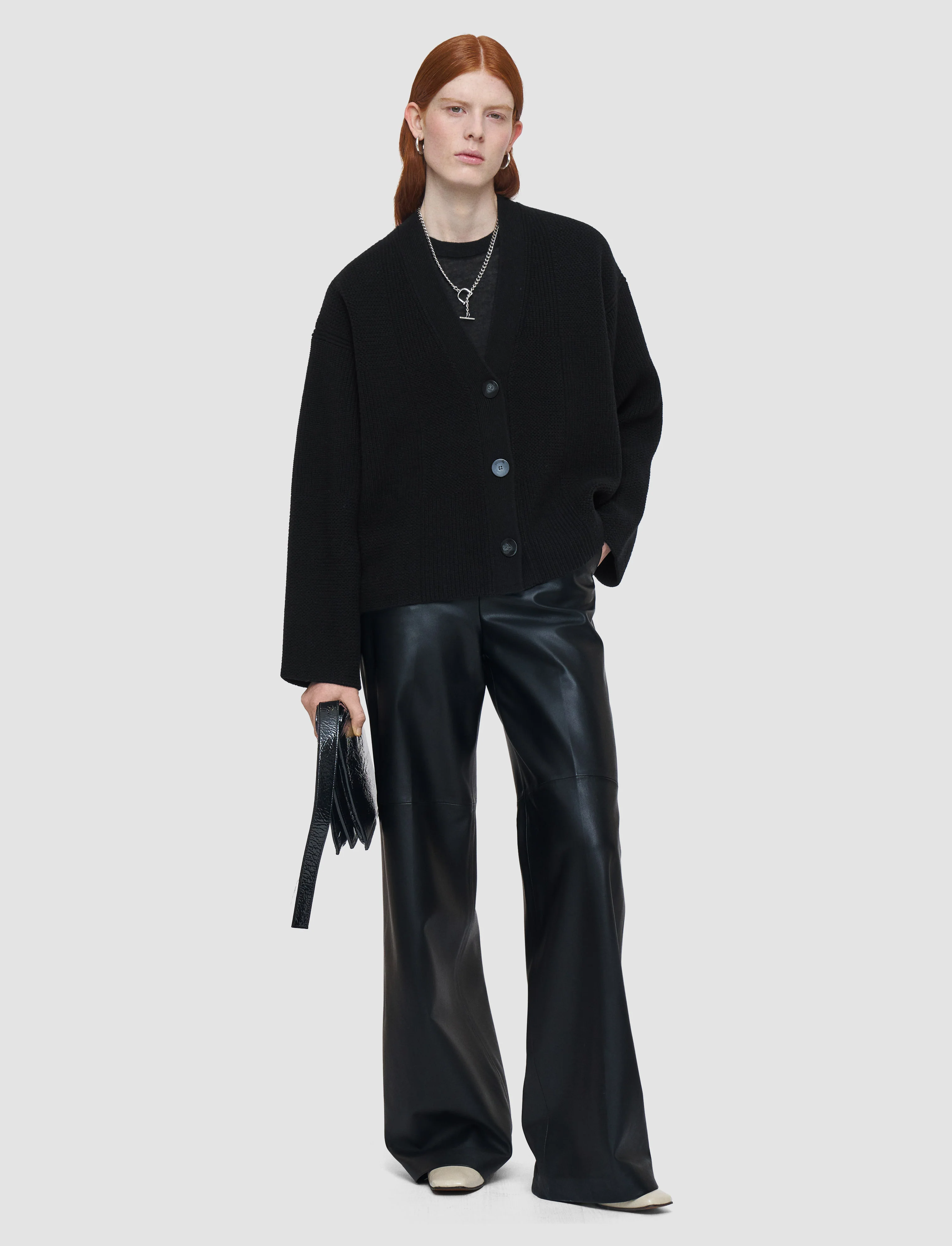Soft Merino Wool Cardigan - Image 2