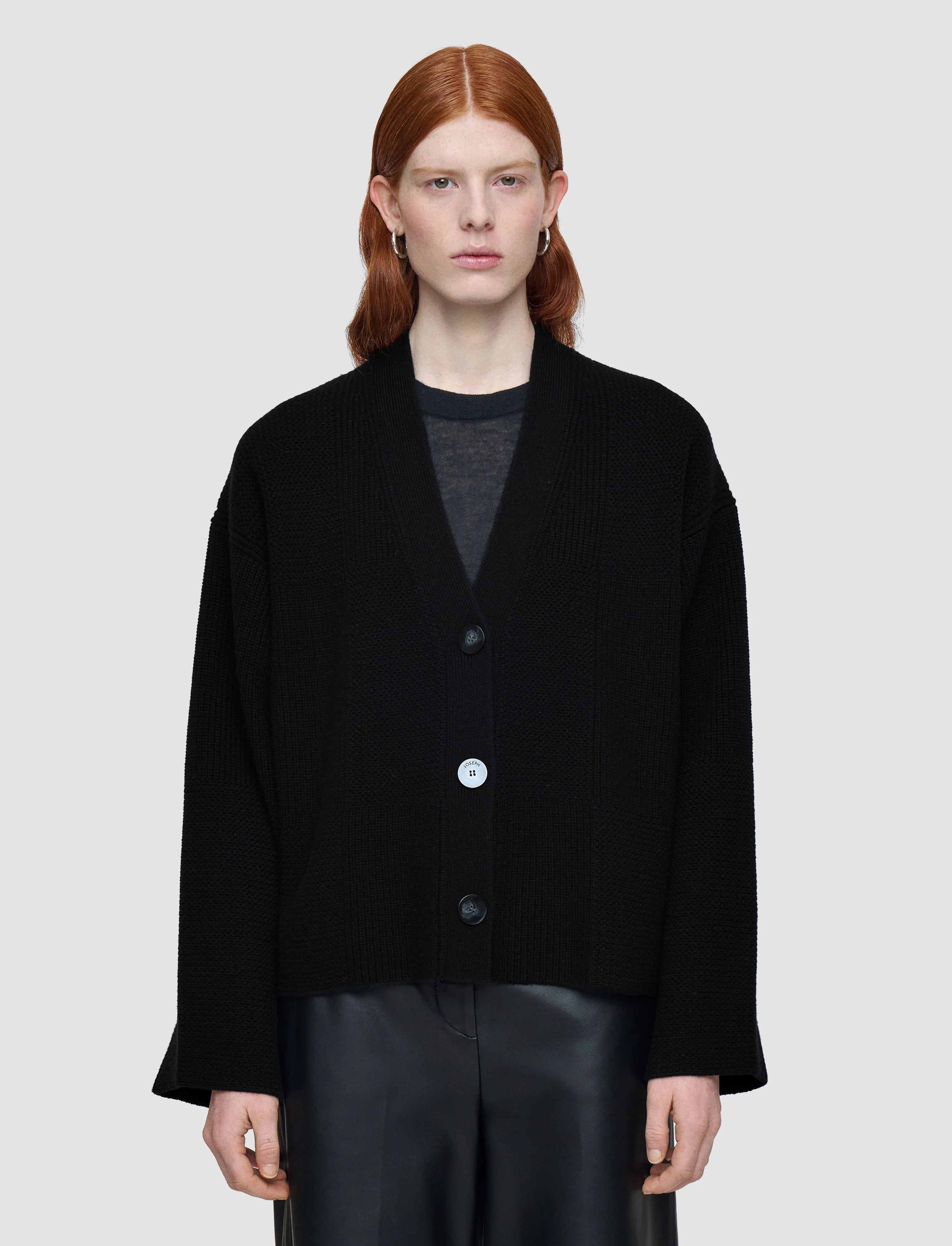 Soft Merino Wool Cardigan - Image 3