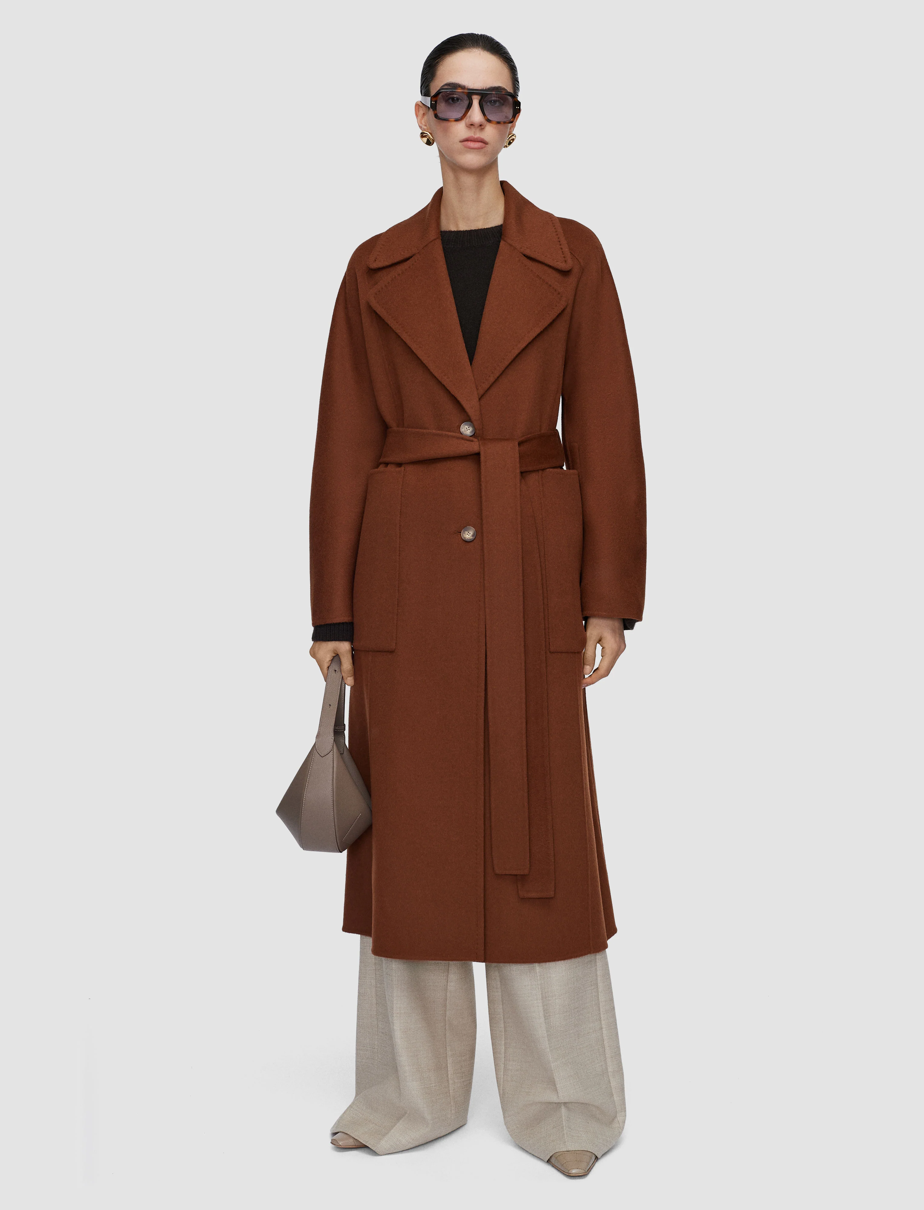 Spencer Double Face Cashmere Coat - Image 2