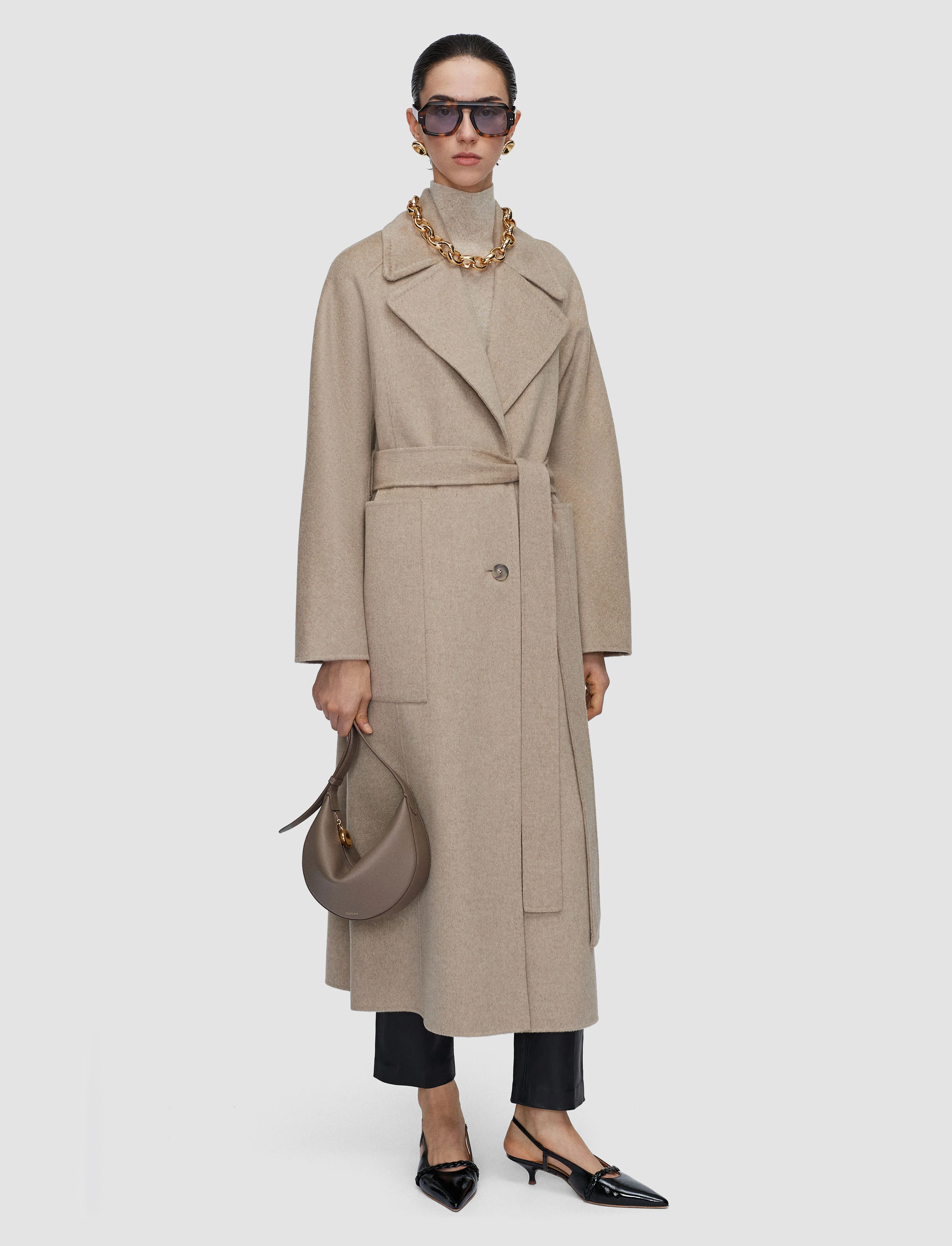 Spencer Double Face Cashmere Coat - Image 2