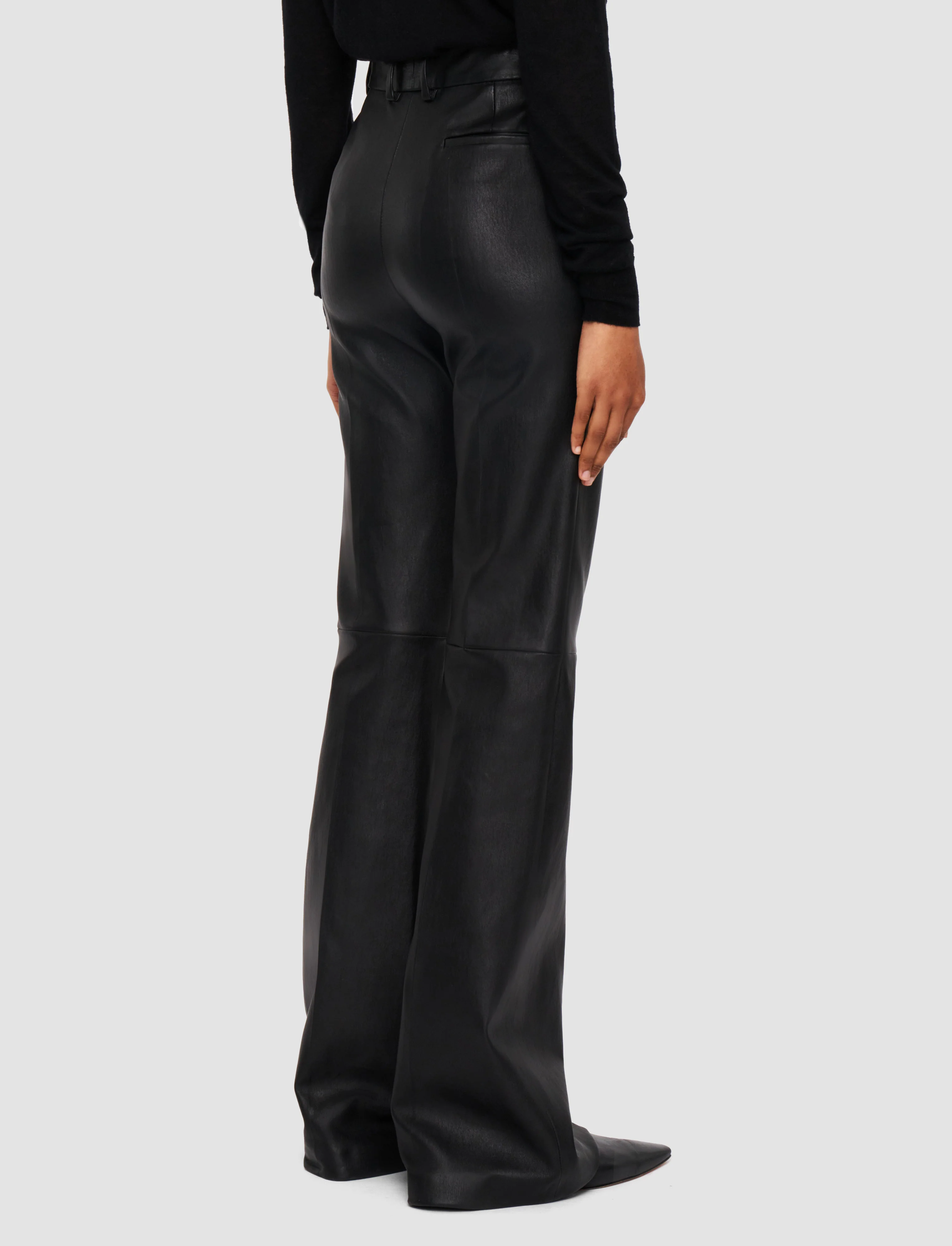 Tafira Leather Stretch Trousers - Image 3