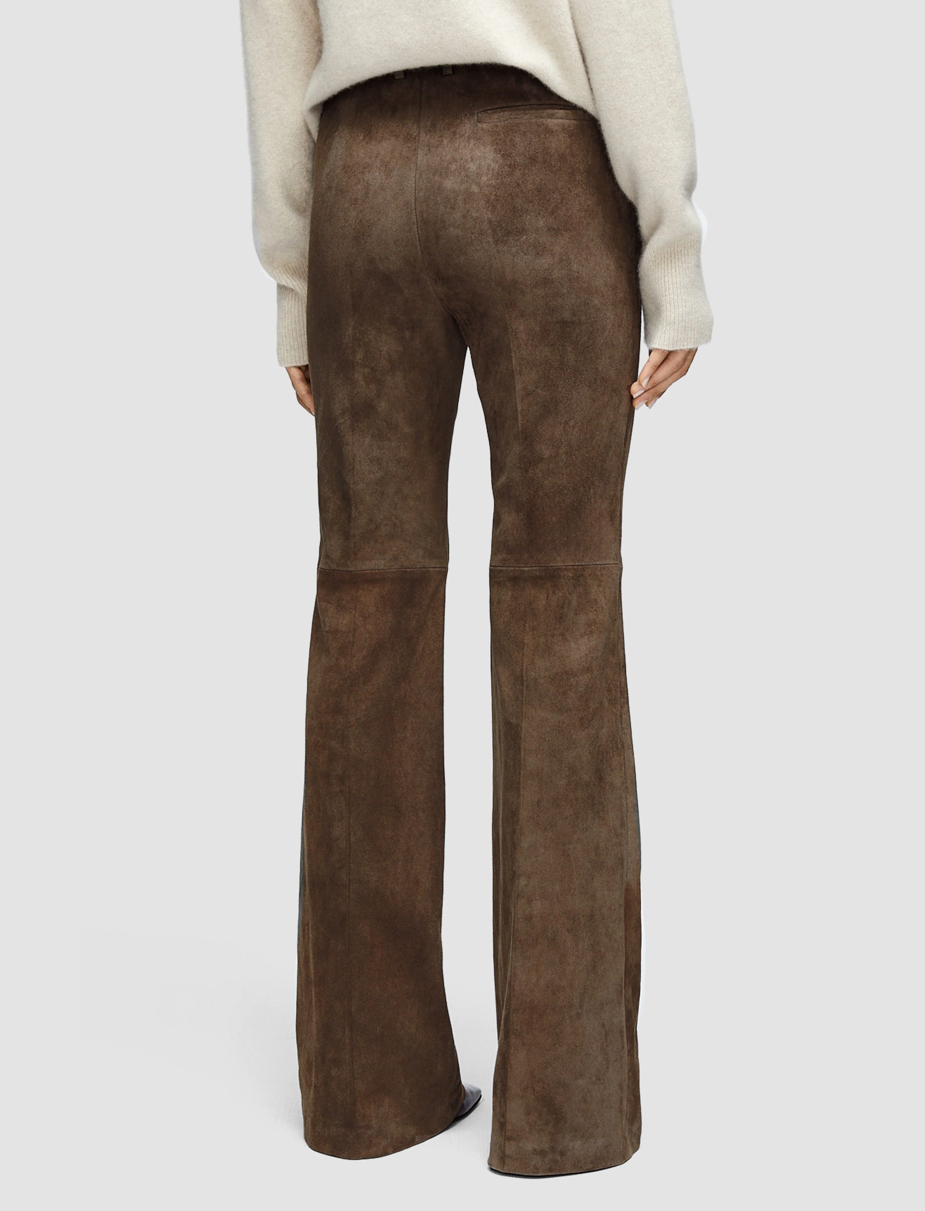 Tafira Suede Stretch Trousers - Image 3