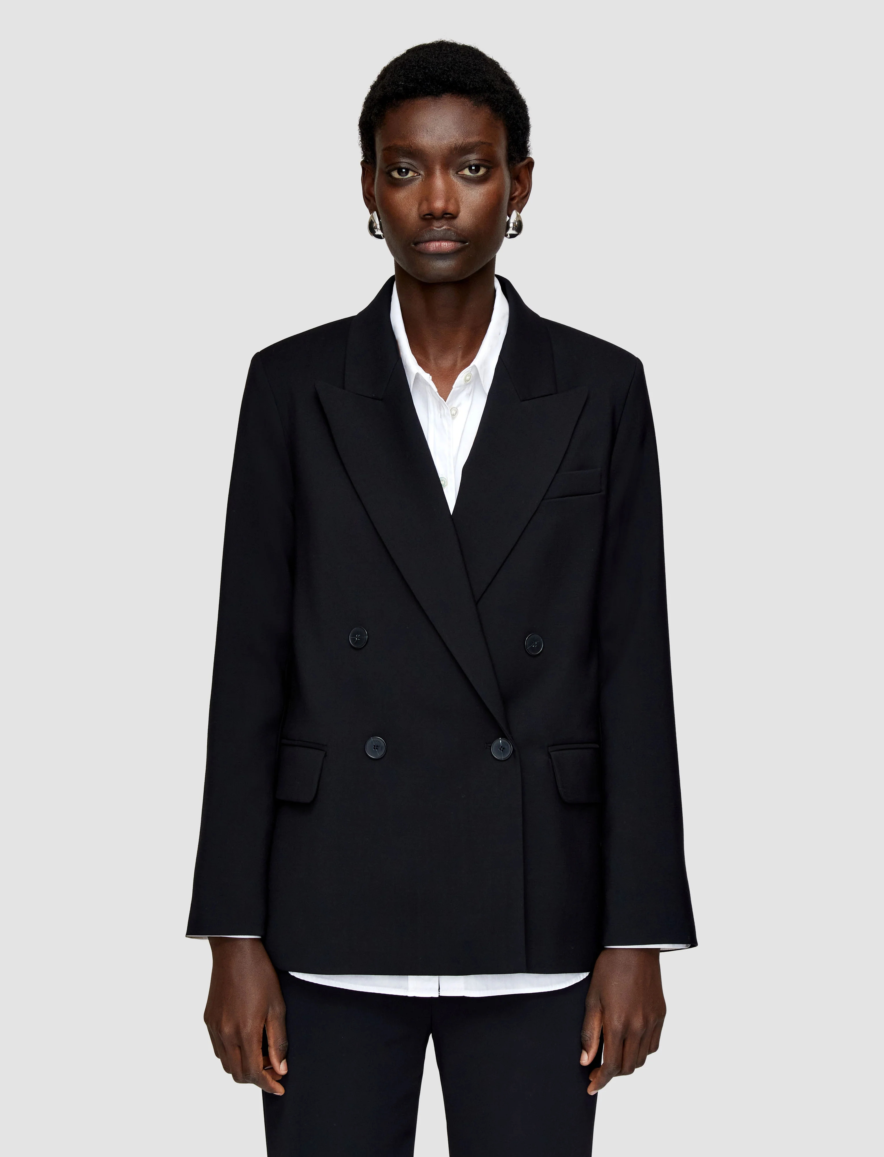 Jaden Tailoring Wool Stretch Jacket - Image 3