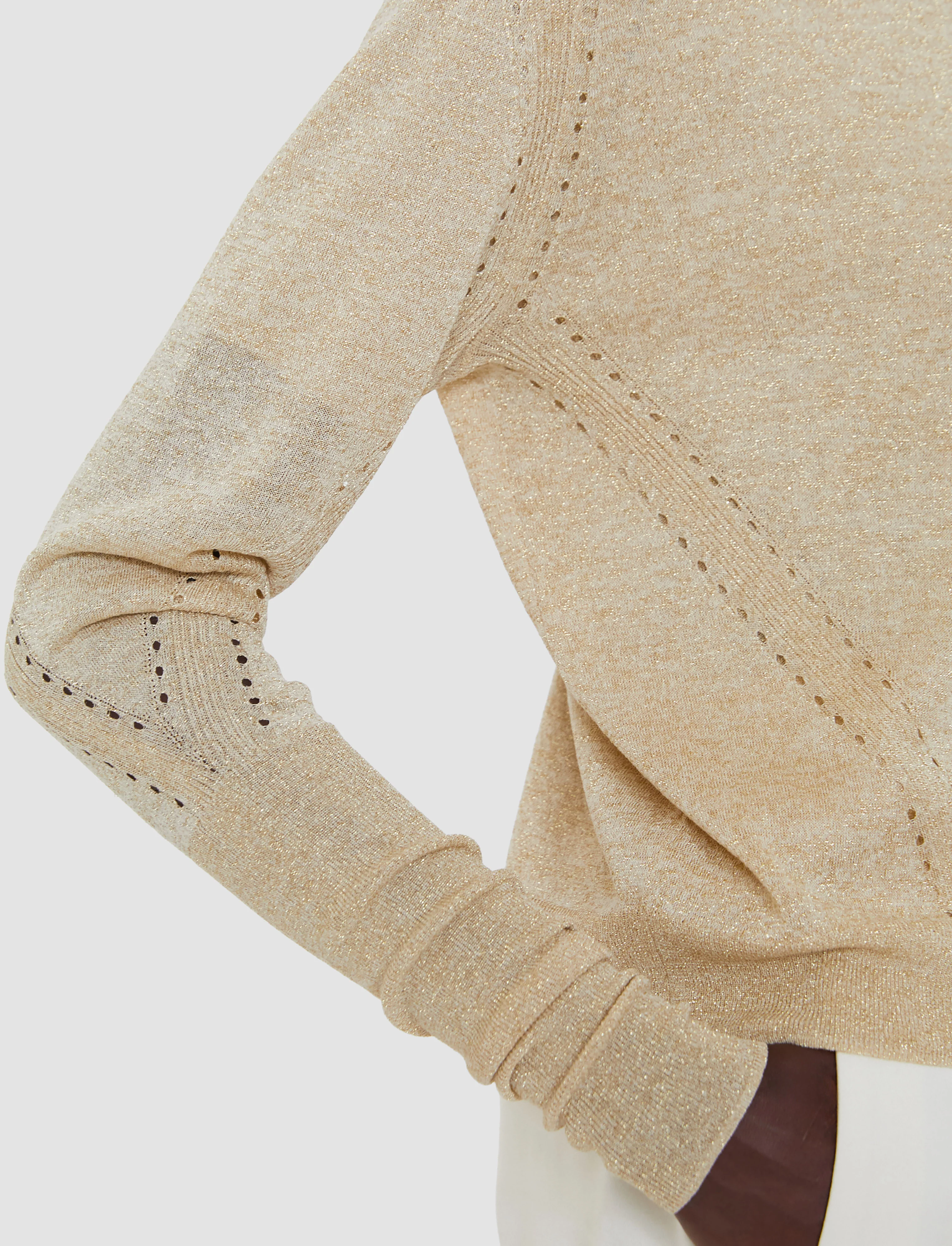 Tasse Lurex Knit Cardigan - Image 6