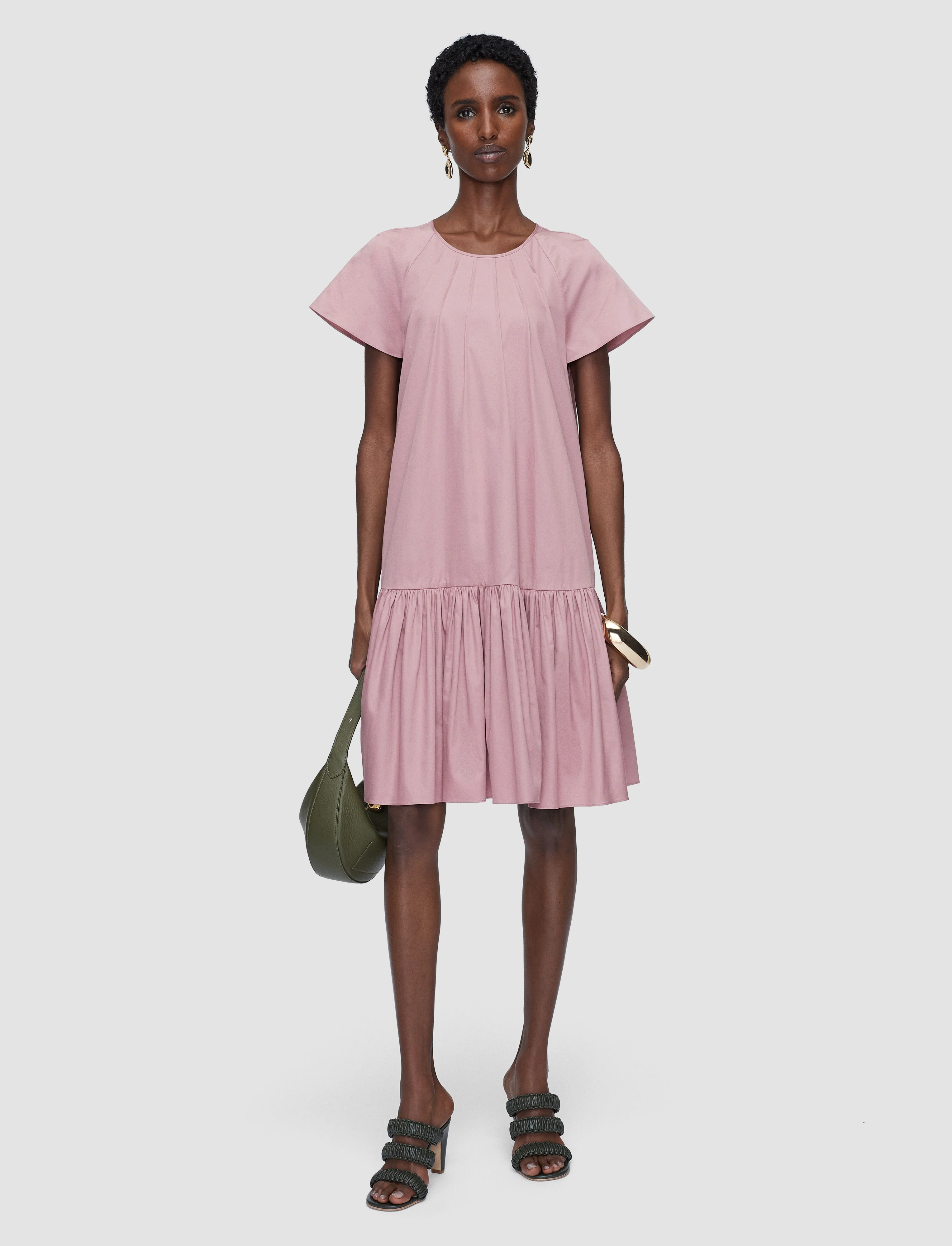Tazi Cotton Sateen Dress