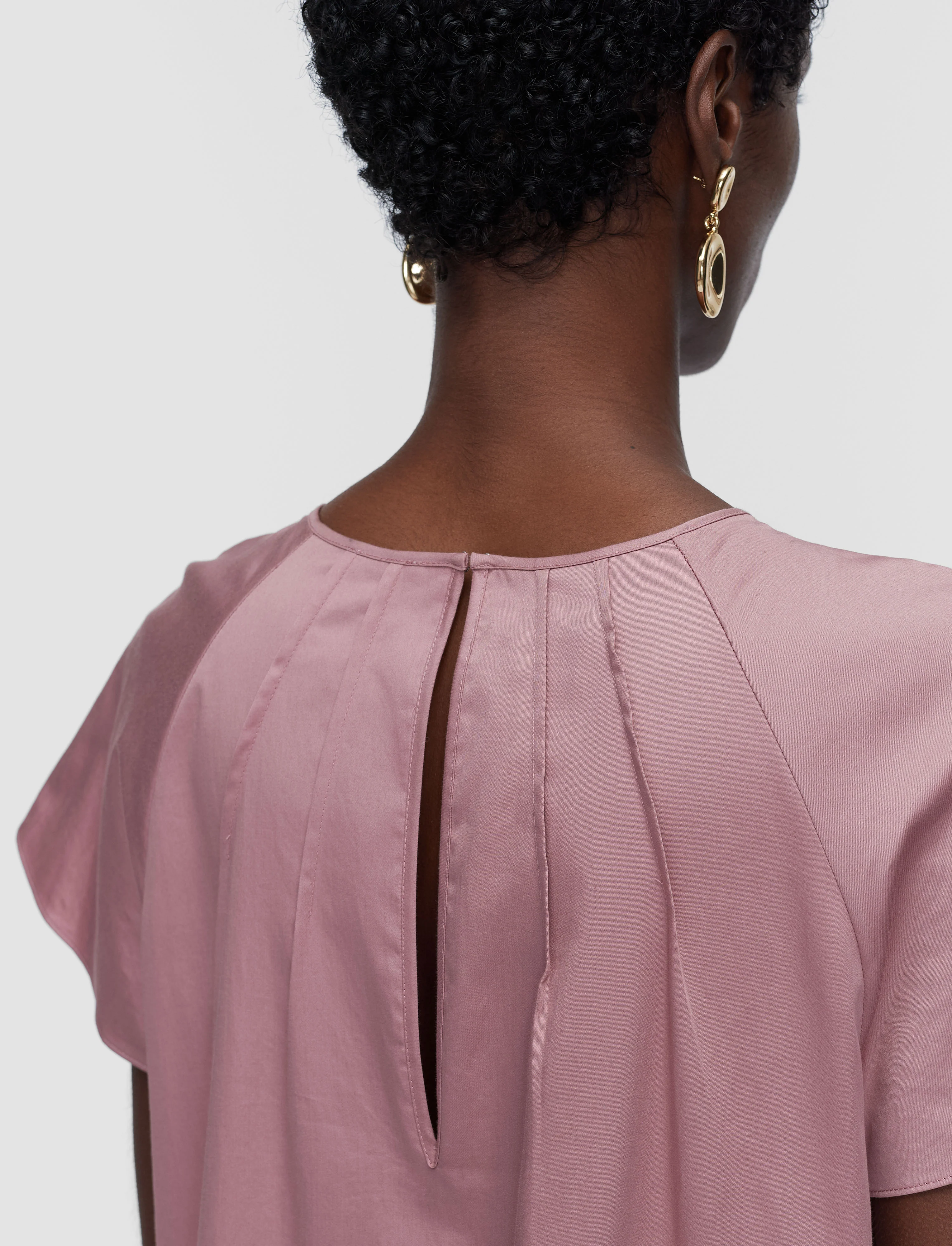 Tazi Cotton Sateen Dress - Image 5