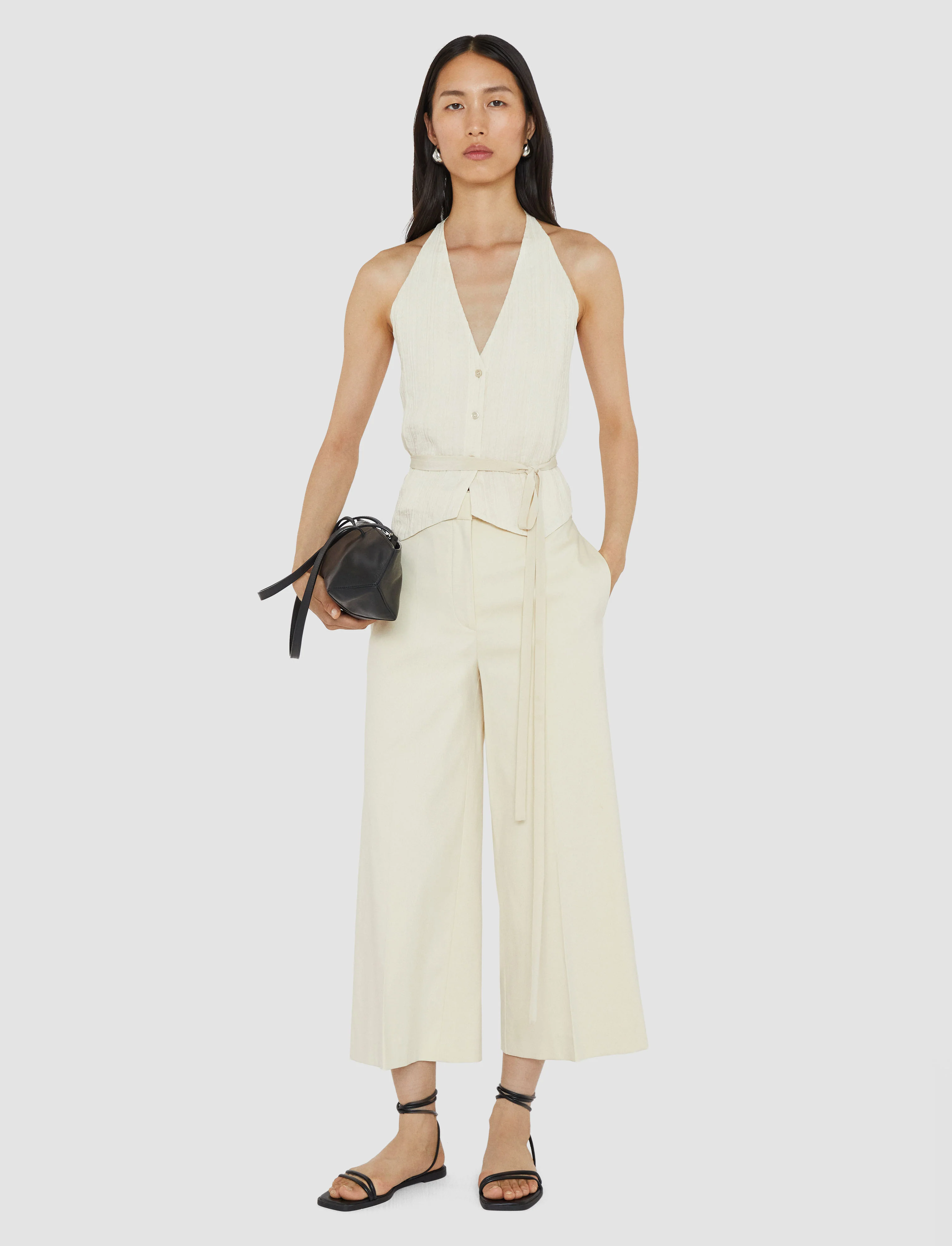 Temple Light Gabardine Stretch Trousers - Image 2
