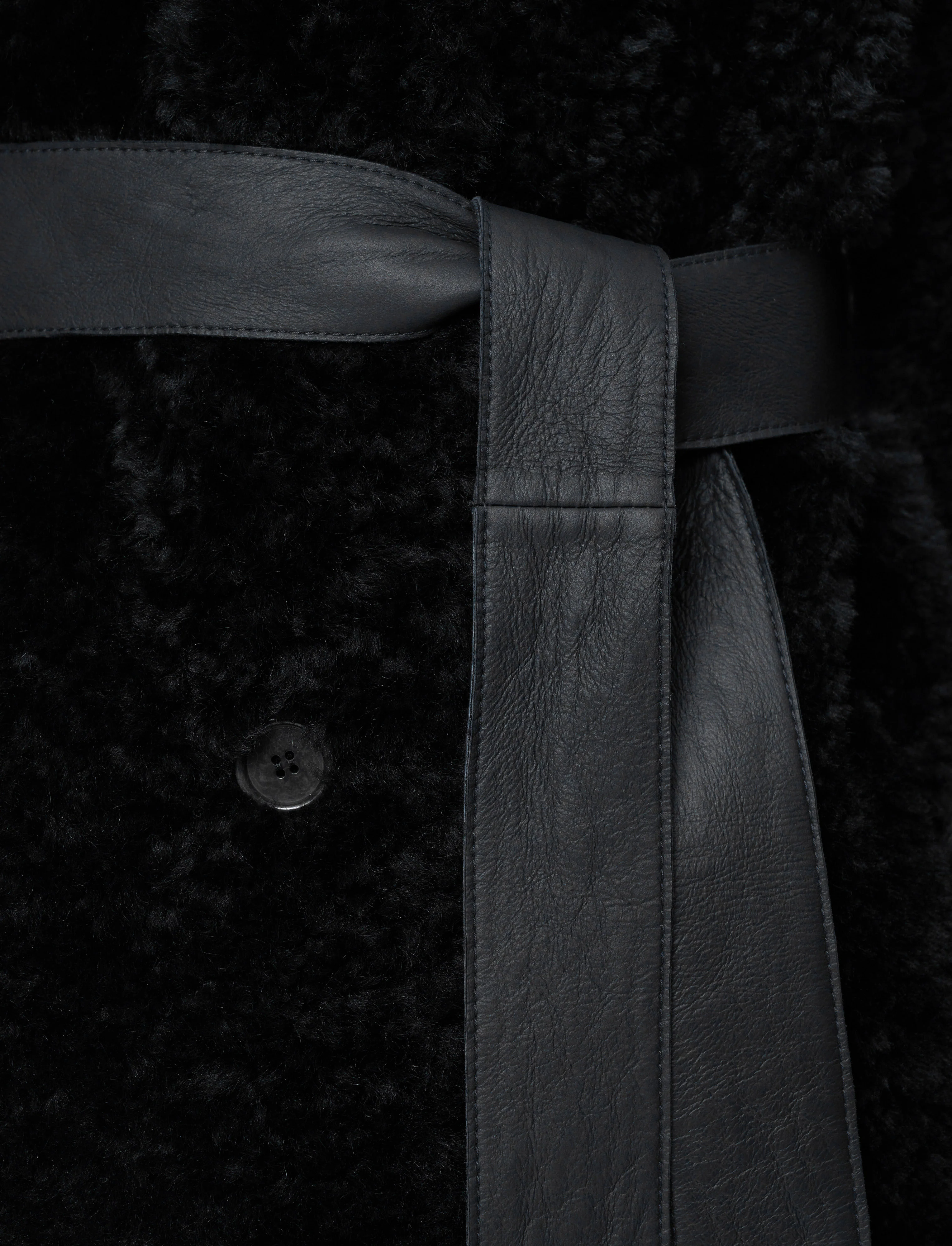 Tina Shearling Coat - Image 7