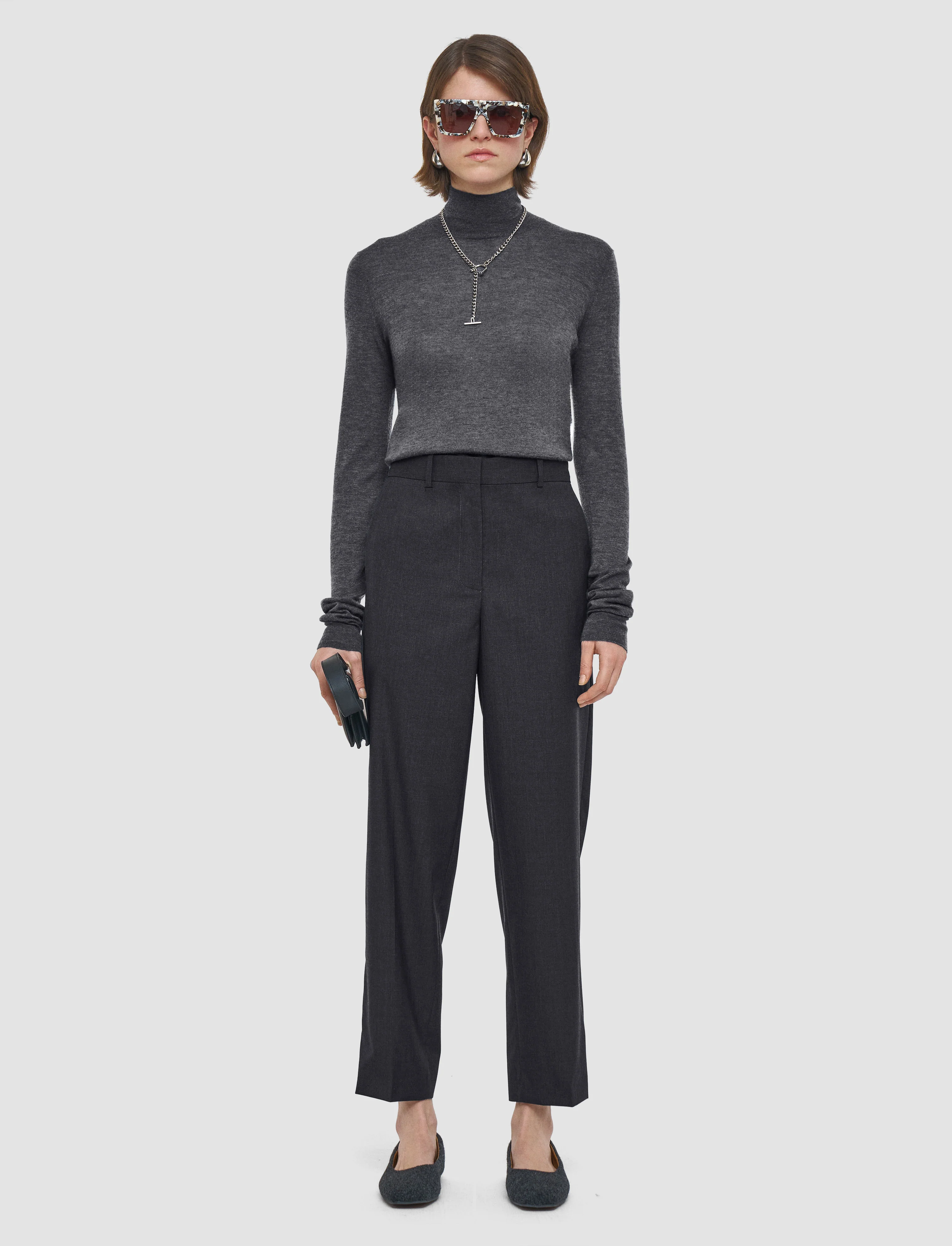 Trina Light Wool Tailoring Trousers - Image 2