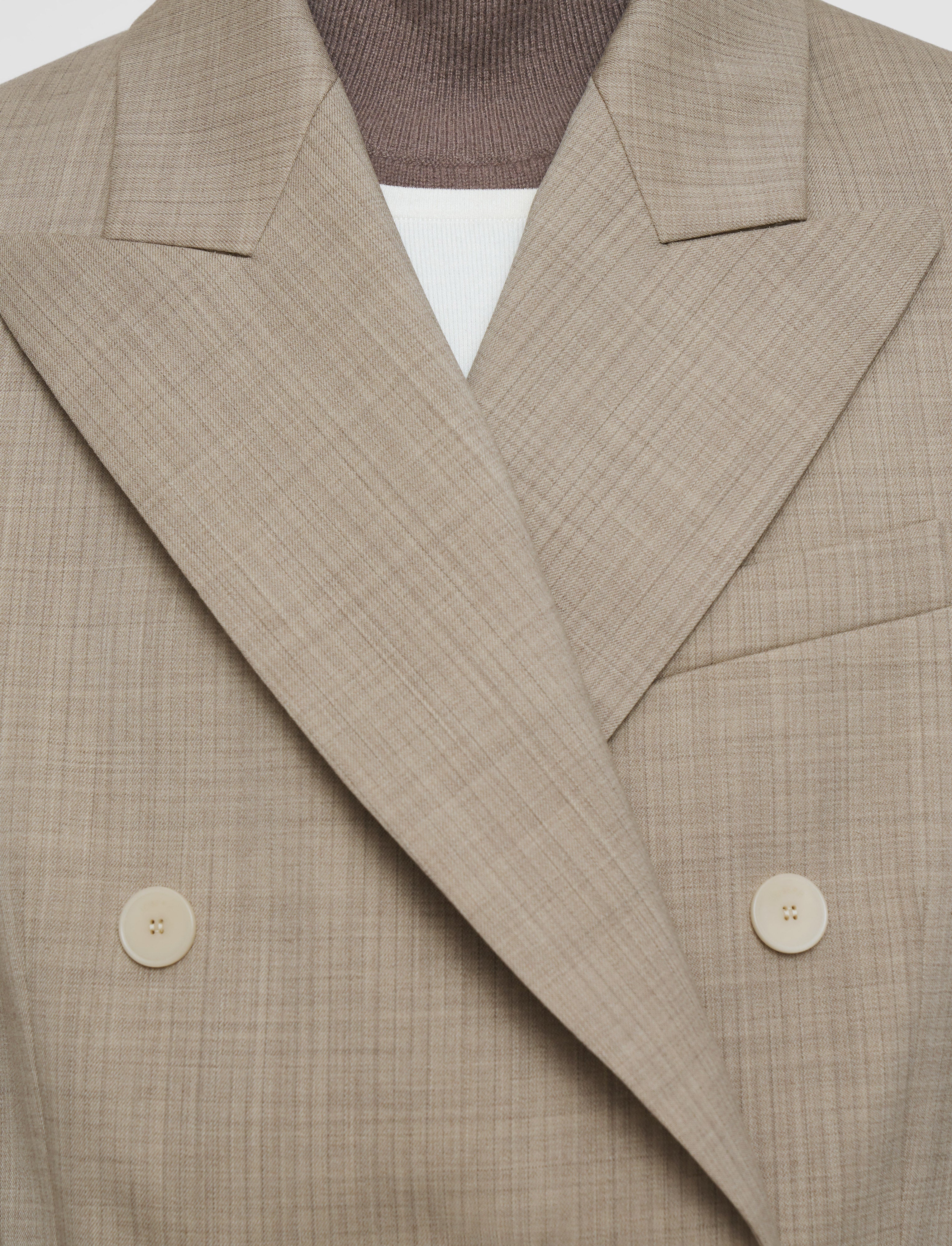 Valery Melange Wool Jacket - Image 7