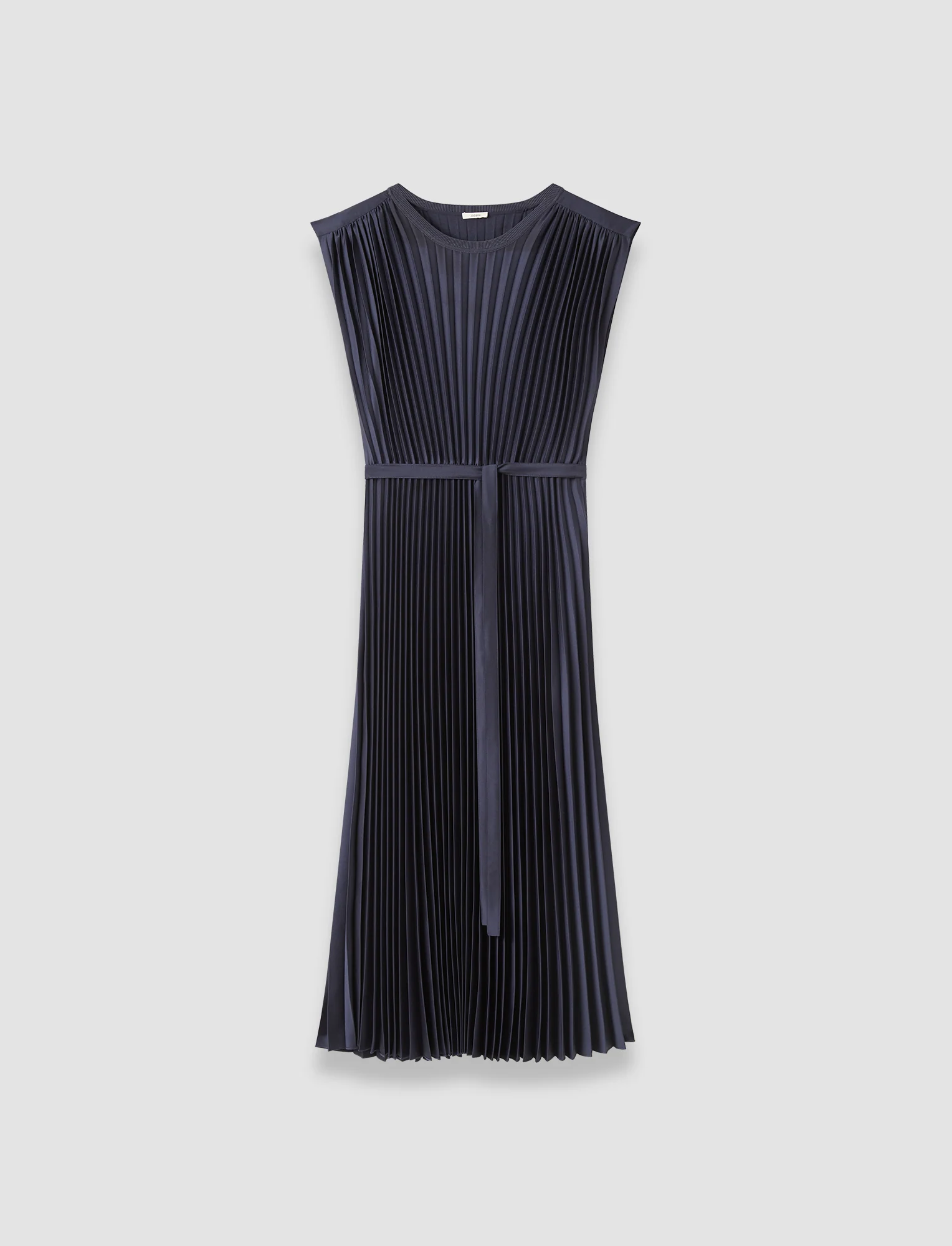 Volta Knit Weave Plissé Dress