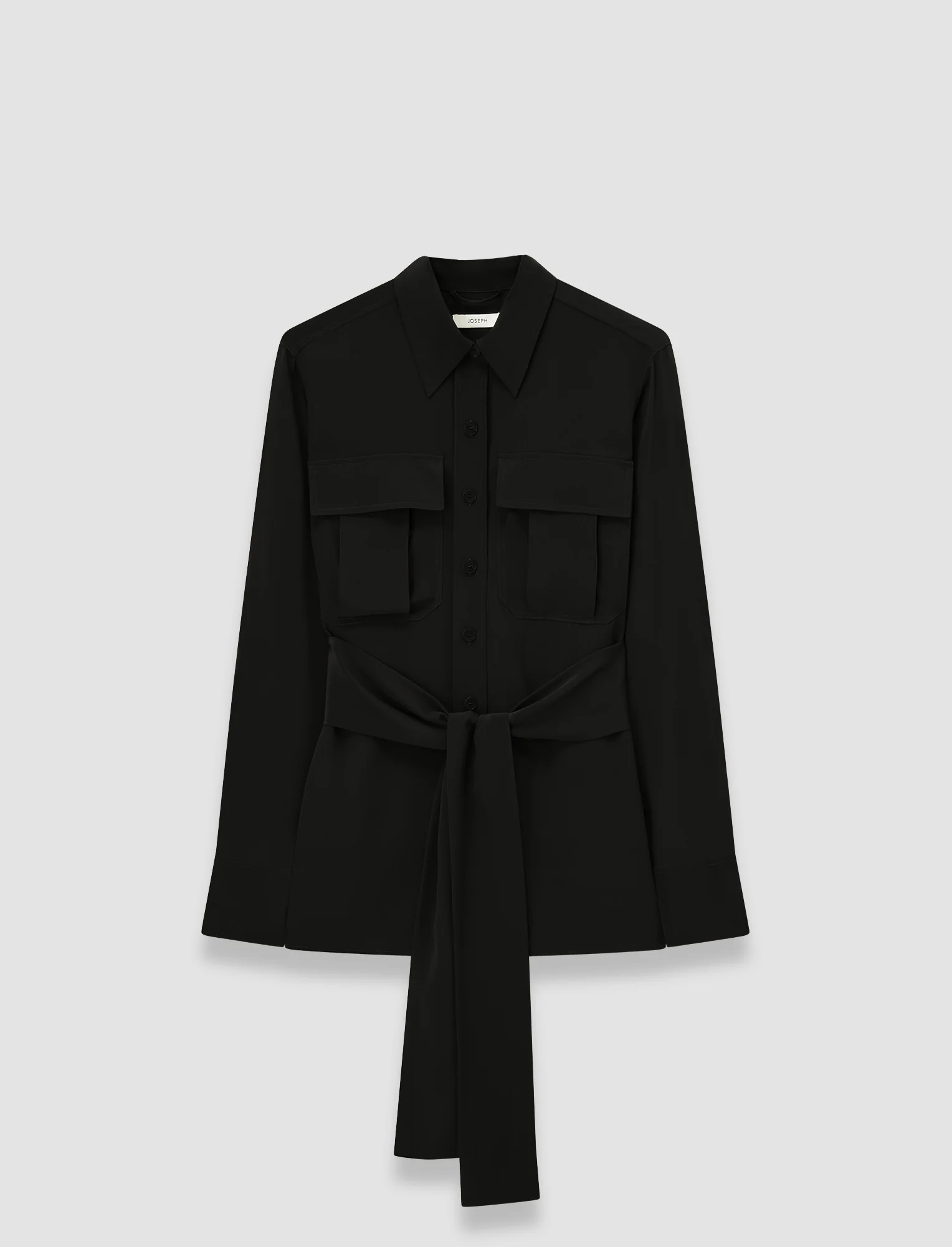 Yas Crepe de Soie Silk Shirt