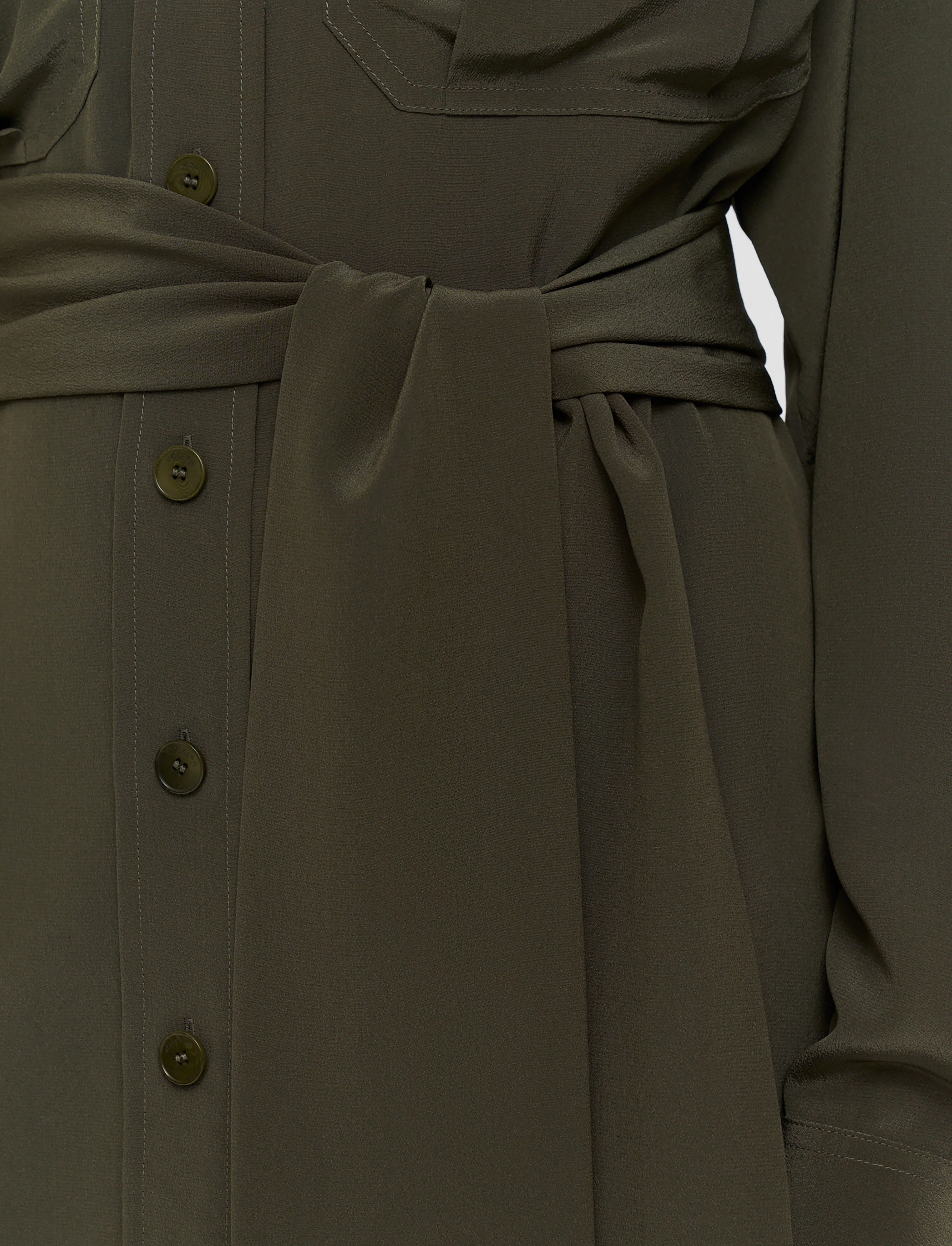 Yas Crepe de Soie Silk Shirt - Image 6